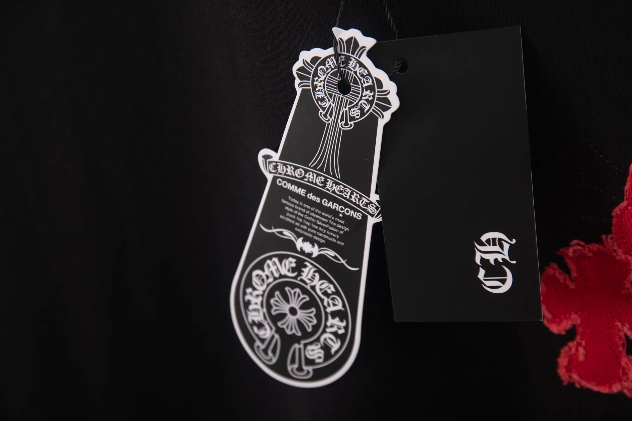 （ 1:1 ） Chrome Hearts/ 2026New Arrival logo T 、 🪡 Same Style Quality😘😘 100% Versatile T 👍 ：Black、White Size：S-XL